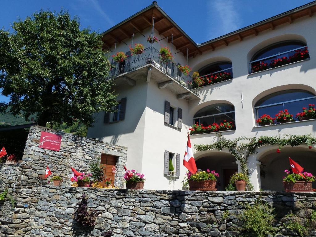 Ferienwohnung Casa Ai Portici Gordola Zimmer foto